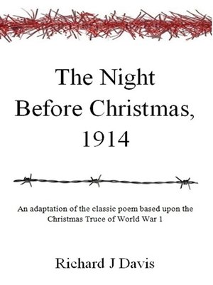 cover image of The Night Before Christmas, 1914